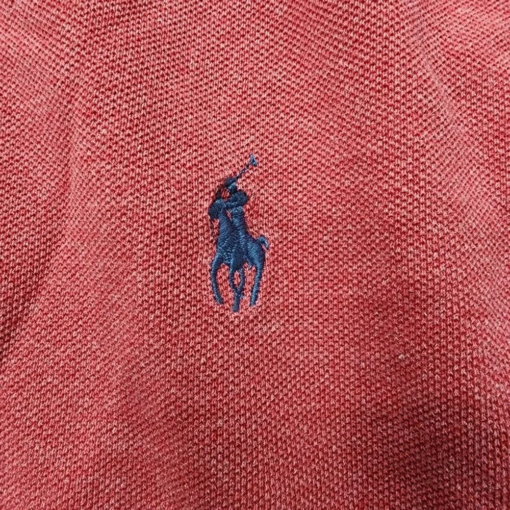 VTG Polo Ralph Lauren Shirt Mens Small 100% Cotton Red 90s Pony